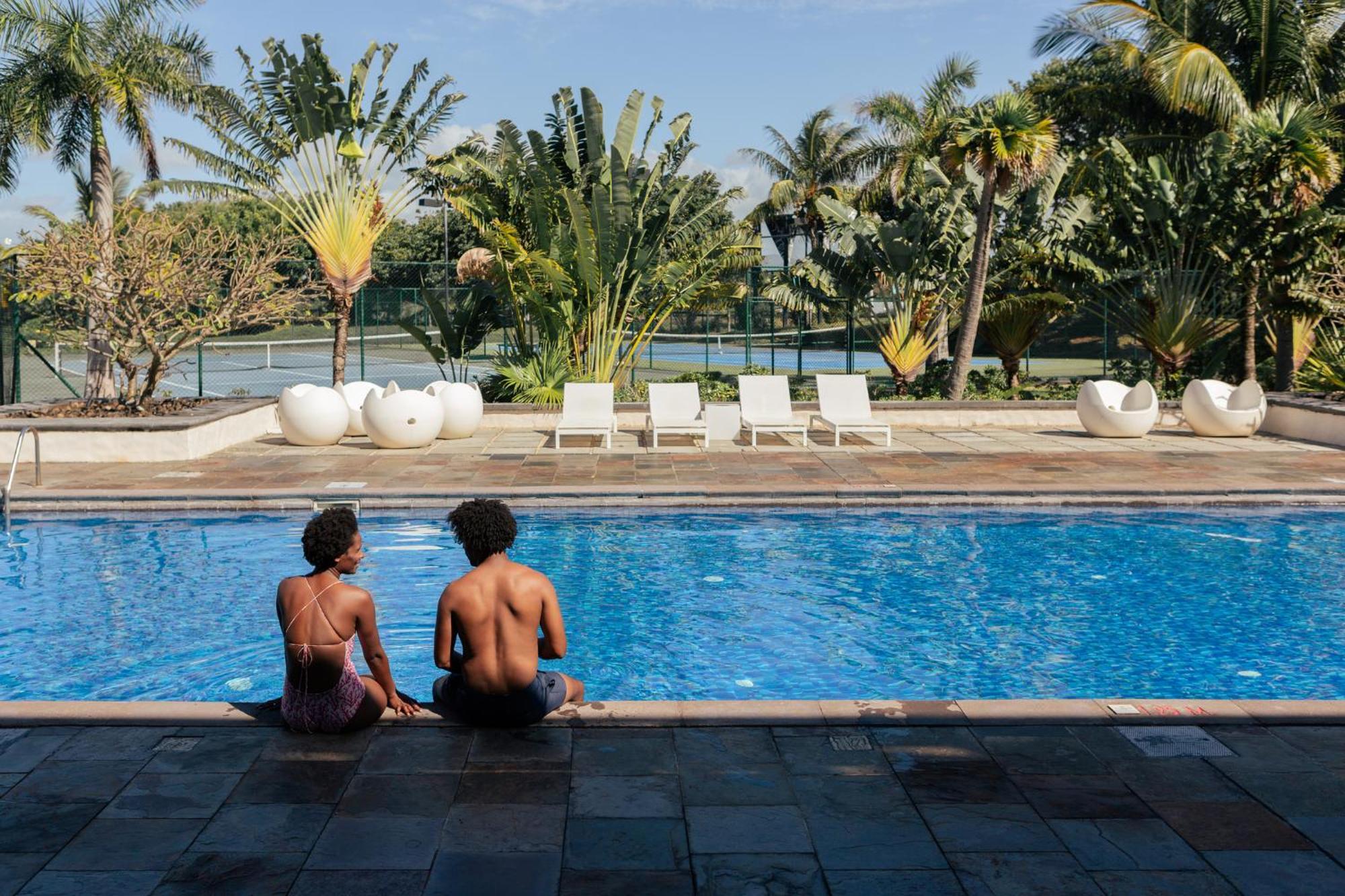 Long Beach Mauritius Belle Mare Bagian luar foto